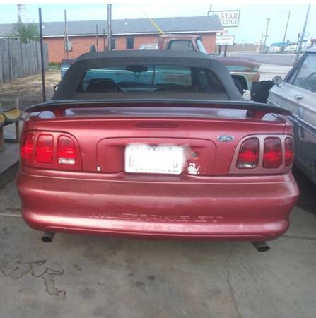 1998 Mustang GT Convertible for sale in Amarillo, TX – photo 3
