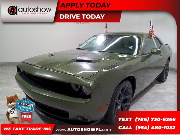 2019 Dodge Challenger SXT for only 195 DOWN OAC for sale in Plantation, FL – photo 3
