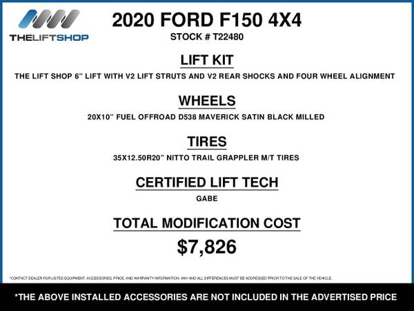 2020 Ford f-150 f150 f 150 XLT Truck - Lifted Trucks for sale in Phoenix, AZ – photo 2
