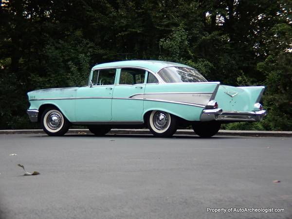1957 Power Pack Chevy BelAir Sedan - - by dealer for sale in Deep River, CT – photo 10
