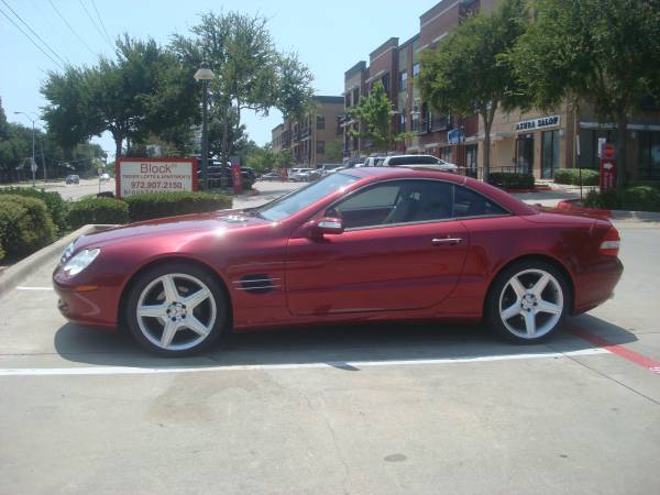 2005 MERCEDES SL500 MAROON / TAN LEATHER 139,989 ACTUAL MILES - cars... for sale in Jenks, OK – photo 16