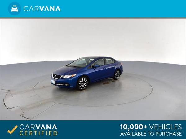 2015 Honda Civic EX-L Sedan 4D sedan BLUE - FINANCE ONLINE for sale in Atlanta, NC – photo 6
