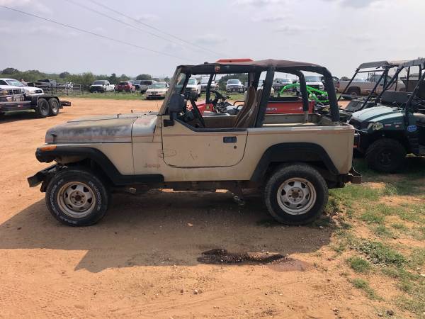 1992 Jeep Wrangler - - by dealer - vehicle automotive for sale in Lubbock, TX