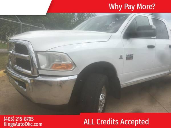 2011 Ram 2500 4WD Crew Cab 169" ST 500 down with trade ! BAD OR GOOD I for sale in Oklahoma City, OK