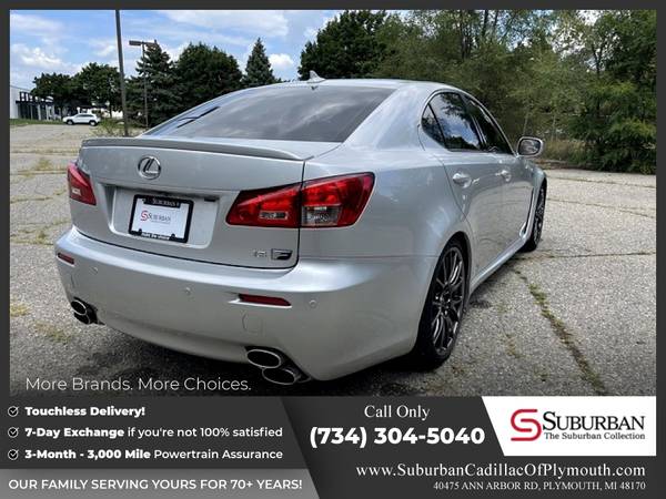 2012 Lexus IS F - - by dealer - vehicle automotive sale for sale in Plymouth, MI – photo 6