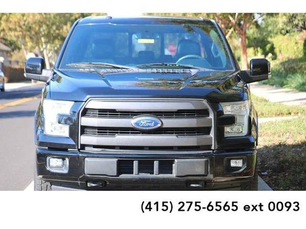 2016 Ford F150 F150 F 150 F-150 truck Lariat 4D SuperCrew (Black) for sale in Brentwood, CA – photo 7