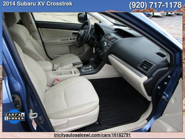 2014 SUBARU XV CROSSTREK 2 0I PREMIUM AWD 4DR CROSSOVER CVT Family for sale in MENASHA, WI – photo 19