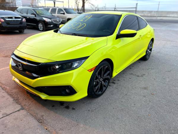 2019 Honda Civic Sport Coupe CVT Rebuilt Title - - by for sale in El Paso, TX – photo 2