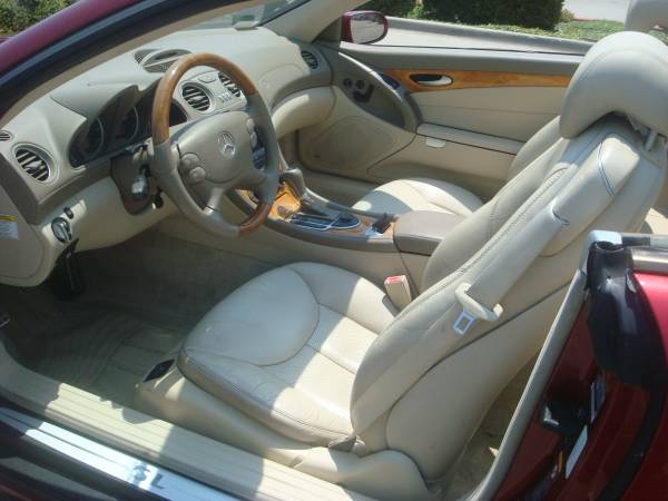2005 MERCEDES SL500 MAROON / TAN LEATHER 139,989 ACTUAL MILES - cars... for sale in Jenks, OK – photo 6