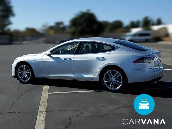 2012 Tesla Model S Signature Performance Sedan 4D sedan Silver - -... for sale in Sarasota, FL – photo 6