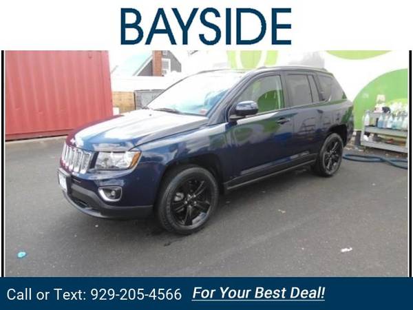 2015 Jeep Compass Latitude 4x4 suv True Blue Pearlcoat for sale in Bayside, NY