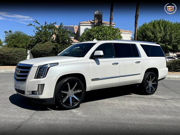 2015 Cadillac Escalade ESV Luxury for sale by DESERT MOTOR - cars & for sale in Palm Desert , CA