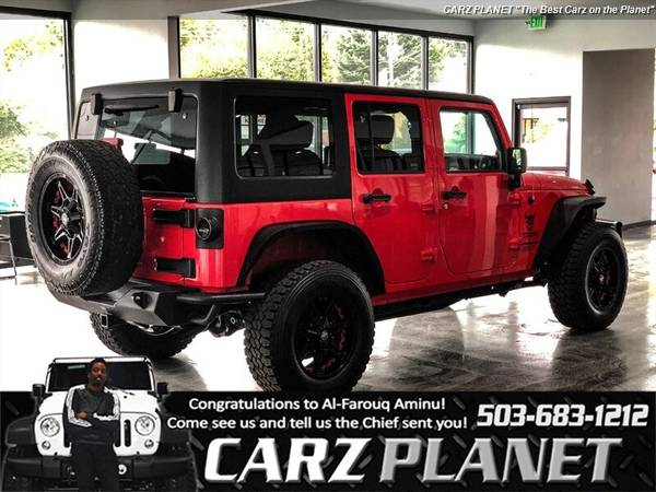 2013 Jeep Wrangler Unlimited Sport 4WD SUV HARD TOP JEEP WRANGLER 4X4 for sale in Gladstone, OR – photo 13