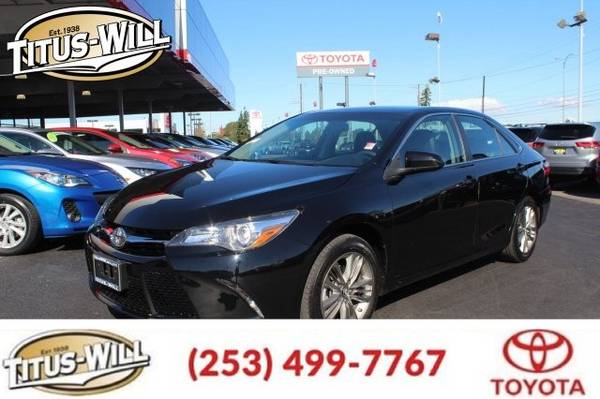 2017 Toyota Camry Certified SE,CERT,AUTO,PW,PL Sedan for sale in Tacoma, WA