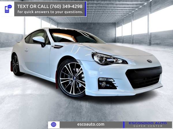 2014 Subaru BRZ Limited Coupe - - by dealer - vehicle for sale in Escondido, CA
