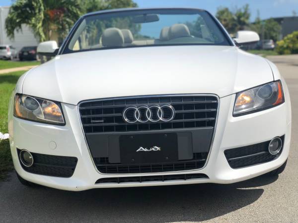 2010 AUDI A5 CONVERTIBLE, QUATTRO PREMIUM, ONLY 60K MILES!!! for sale in Hollywood, FL – photo 9