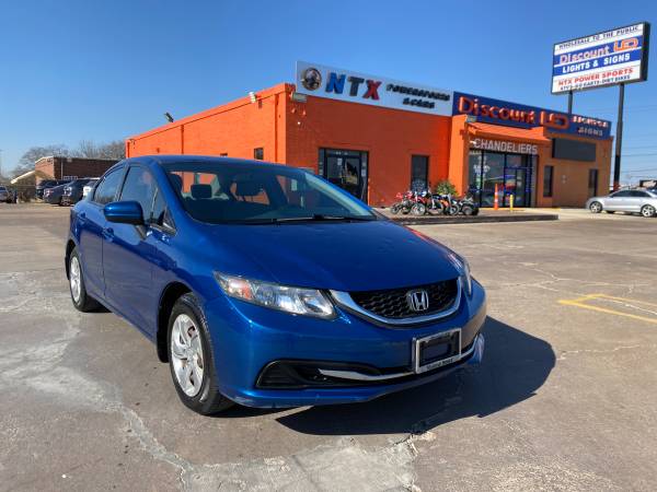 2015 Honda CIVIC LX Clean Title Low Miles Back Camera lx ex - cars & for sale in Dallas, TX – photo 2
