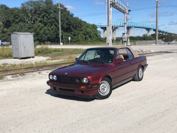 1991 BMW 318i/E30 - 5 Speed Manual Convertible - GREAT SHAPE!!! for sale in North Charleston, SC – photo 2