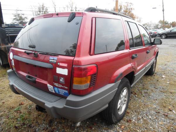 2002 JEEP GRAND CHEROKEE 4X4 - cars & trucks - by dealer - vehicle... for sale in Rockville, District Of Columbia – photo 4