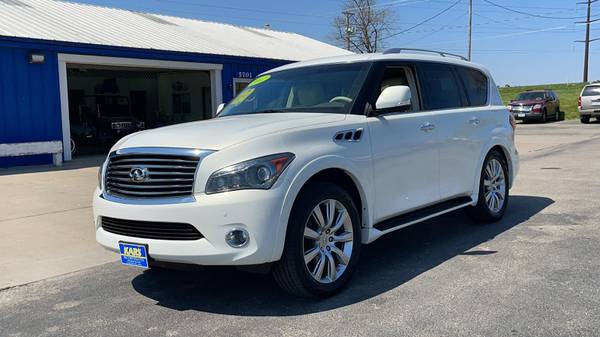 2012 Infiniti QX56 7-passenger 4WD - - by dealer for sale in Pleasant Hill, IA – photo 2