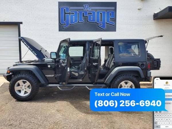 2010 Jeep Wrangler Unlimited Rubicon 4x4 4dr SUV -GUARANTEED CREDIT... for sale in Lubbock, TX – photo 5