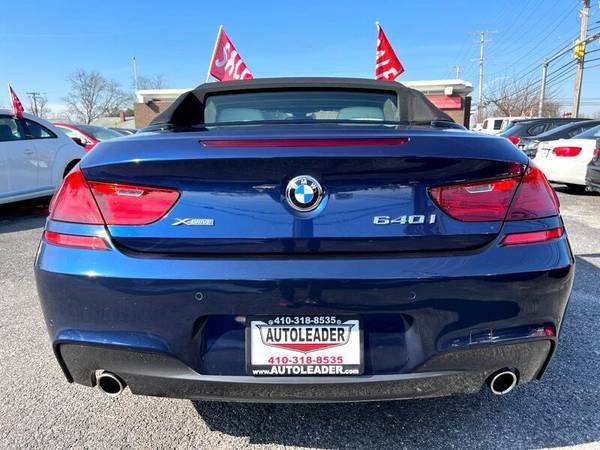 2015 BMW 6 Series 2dr Conv 640i xDrive AWD - 100s of Posit - cars & for sale in Baltimore, MD – photo 8