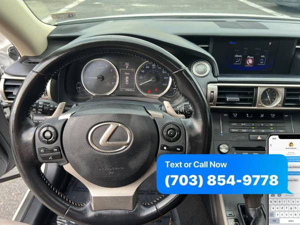 2016 LEXUS IS 200T 6 MONTHS WARRANTY INCLUDED - - by for sale in MANASSAS, District Of Columbia – photo 12
