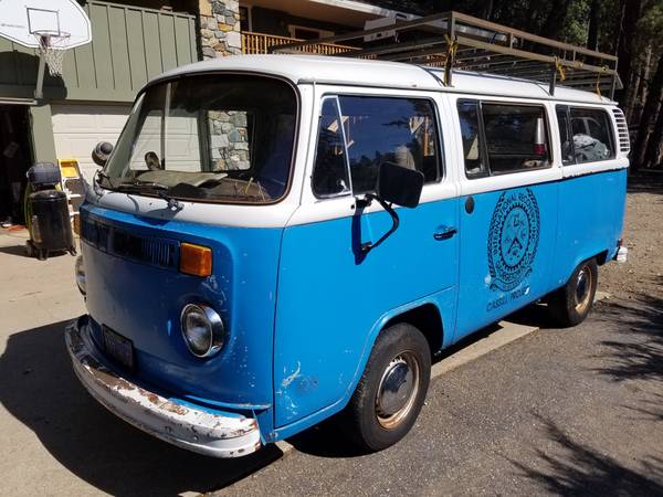 1973 Vw Gold Mining Logo Bus - cars & trucks - by owner - vehicle... for sale in Grass Valley, CA