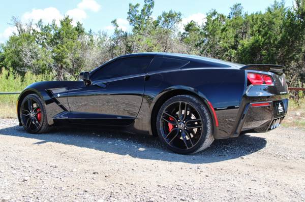 2014 CHEVROLET CORVETTE Z51 - 7 SPEED MANUAL - LOW MILES - BLK ON BLK! for sale in Liberty Hill, AR – photo 6