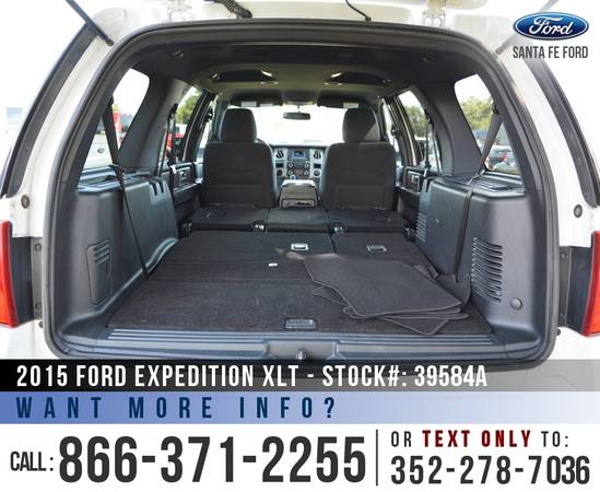 *** 2015 Ford Expedition XLT *** Seats 8 - Homelink - Camera - Cruise for sale in Alachua, FL – photo 21