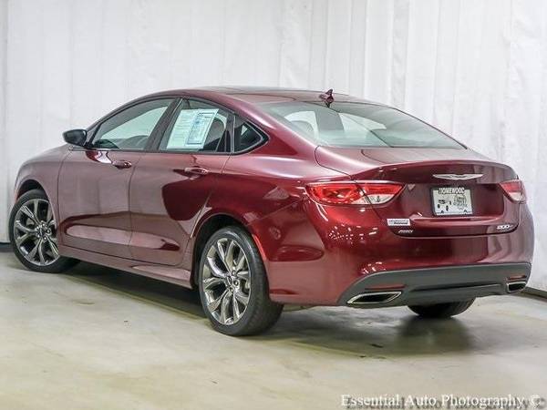 2015 Chrysler 200 sedan S - Red for sale in Homewood, IL – photo 7
