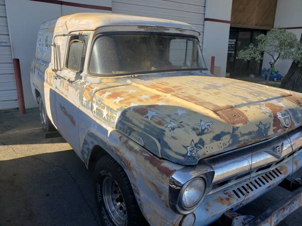 1957 ford f100 panel truck project for sale in Port Costa, CA – photo 2