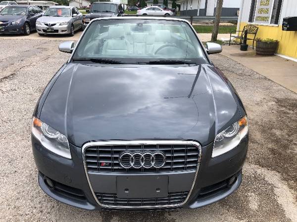 2007 AUDI S4 CONVERTIBLE+LOW MILES+SERVICED+340HP+FINANCING+WARRANTY for sale in CENTER POINT, IA – photo 6