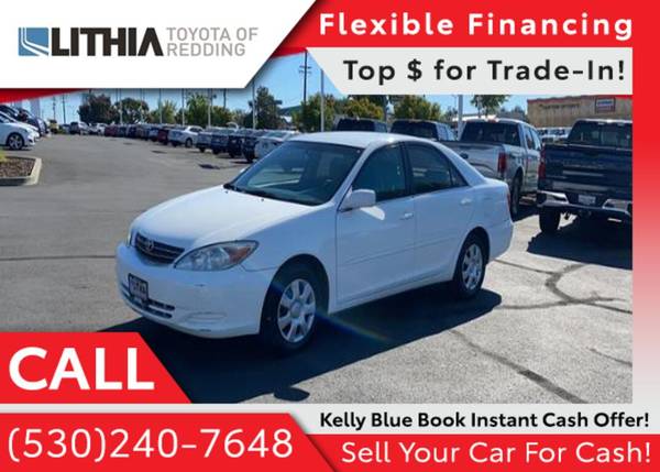 2004 Toyota Camry FWD 4dr Car 4dr Sdn LE Auto - - by for sale in Redding, CA