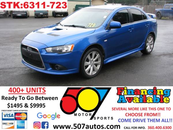2012 Mitsubishi Lancer 4dr Sdn TC-SST Ralliart AWD for sale in Roy, WA
