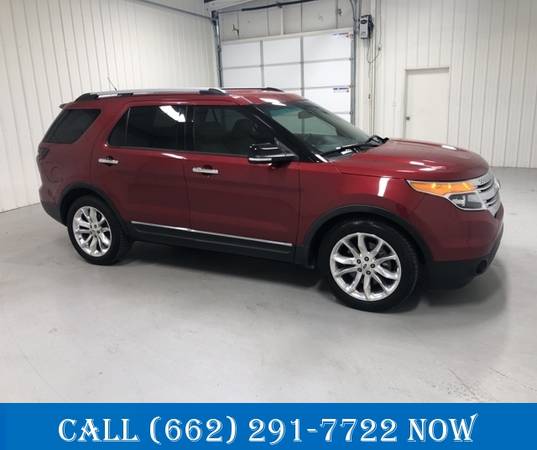 2014 Ford Explorer XLT 7-Passenger SUV w NAV Leather For Sale for sale in Ripley, MS – photo 3