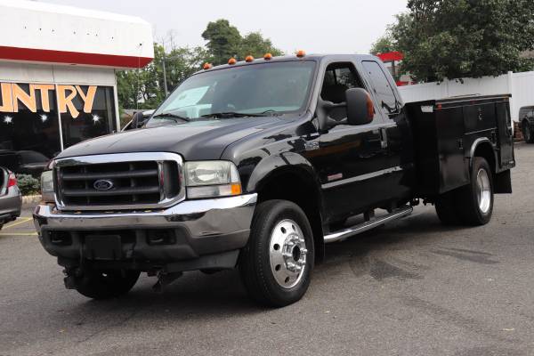 2004 Ford F-450 f450 f 450 XLT EXTENDED CAB 4WD LB DRW DIESEL UTILITY for sale in South Amboy, PA