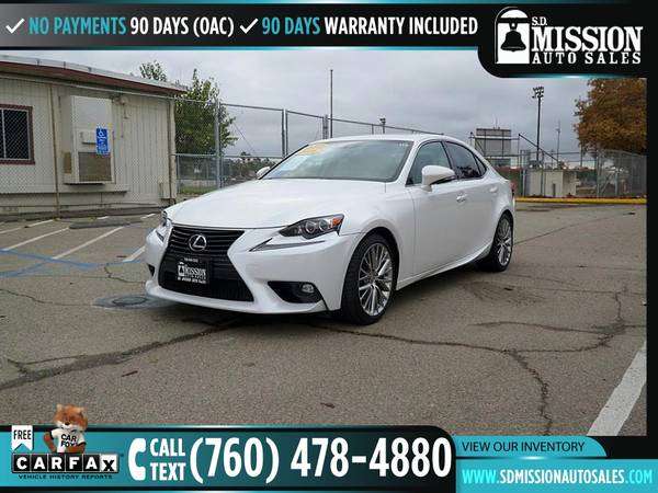 2016 Lexus IS 200t 200 t 200-t FOR ONLY 457/mo! for sale in Vista, CA – photo 5