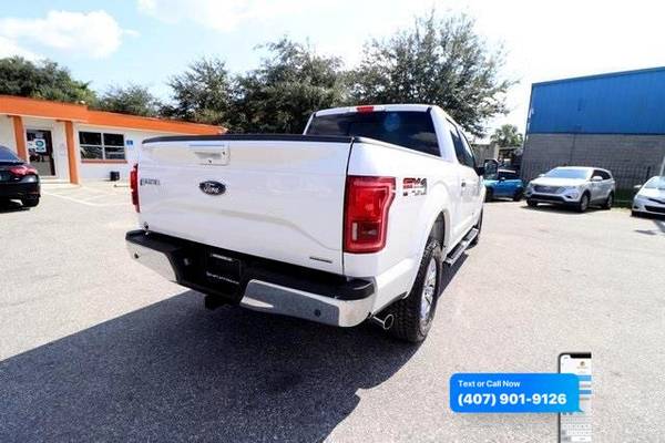 2015 Ford F-150 F150 F 150 Lariat SuperCrew 6.5-ft. Bed 4WD - cars &... for sale in Orlando, FL – photo 9