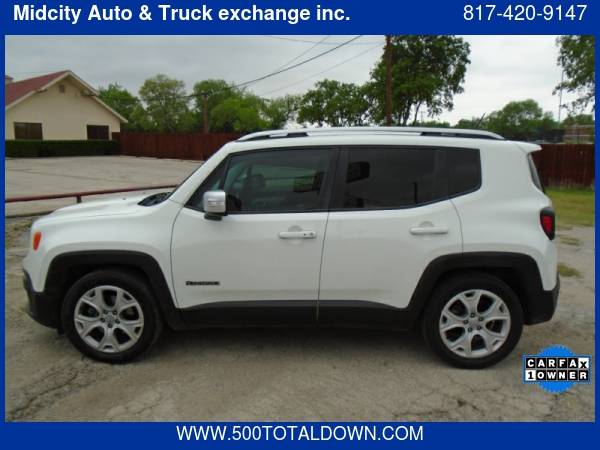 2016 Jeep Renegade FWD 4dr Limited 500totaldown com low monthly for sale in Haltom City, TX – photo 7