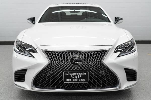 2019 Lexus LS LS 500 AWD Eminent White Pearl for sale in Gaithersburg, District Of Columbia – photo 3