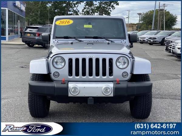 2016 Jeep Wrangler 4WD 4dr Sahara SUV - - by dealer for sale in PORT JEFFERSON STATION, NY – photo 3