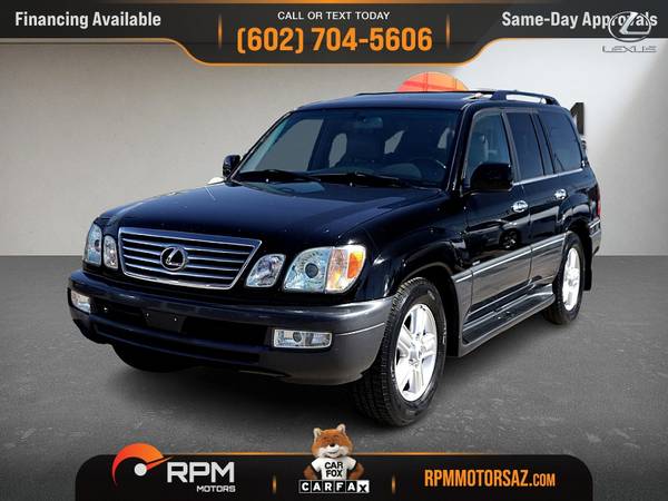 2007 Lexus LX470 LX 470 LX-470 FOR ONLY 447/mo! for sale in Phoenix, AZ – photo 3