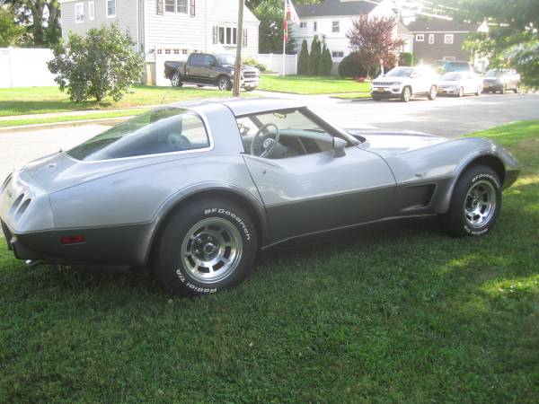 1978 Corvette 25th Silver Anniversary Orig 55k L48 Stock Oyster loaded for sale in Merrick, NY – photo 12