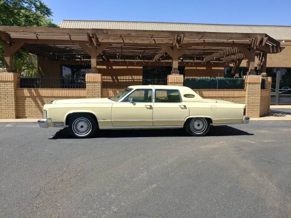 1978 Lincoln Town Car Continental LOWERED PRICE 10 5K - cars & for sale in Lubbock, TX – photo 2