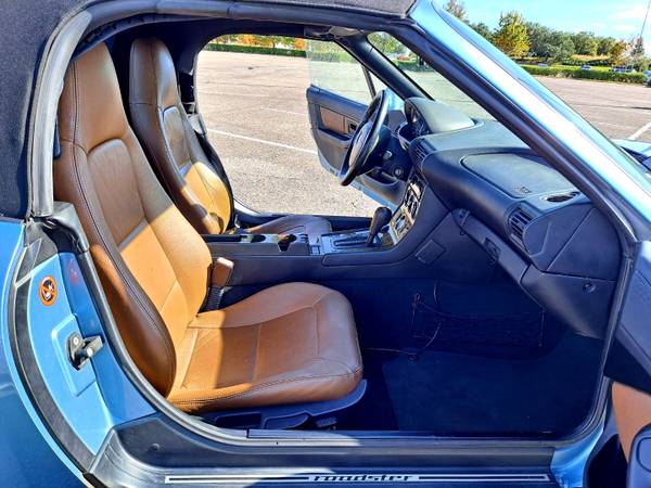 2000 BMW Z3 Roadster Convertible 2 5 L Auto, 117K Miles, Light Blue for sale in Baton Rouge , LA – photo 12