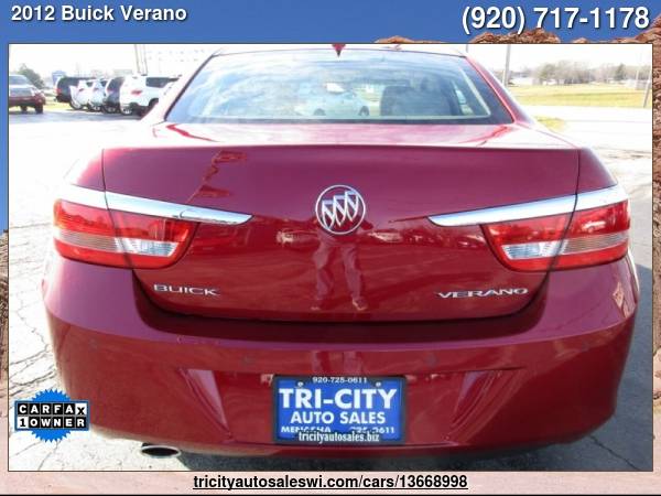 2012 BUICK VERANO LEATHER GROUP 4DR SEDAN Family owned since 1971 -... for sale in MENASHA, WI – photo 4