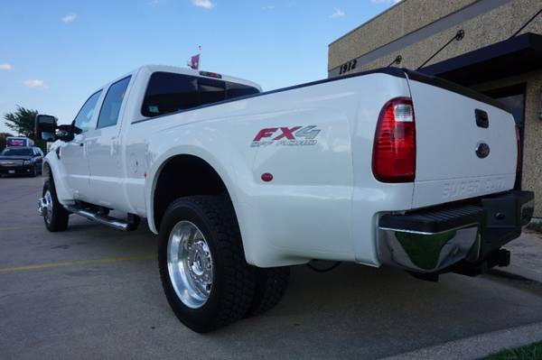 2010 FORD F450 SUPER DUTY PEARL WHITE TOYO TIRES IMMACULATE +Lonestar for sale in Carrollton, TX – photo 6