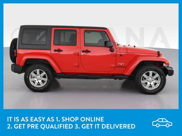 2016 Jeep Wrangler Unlimited Sahara Sport Utility 4D suv Red for sale in Westport, NY – photo 10