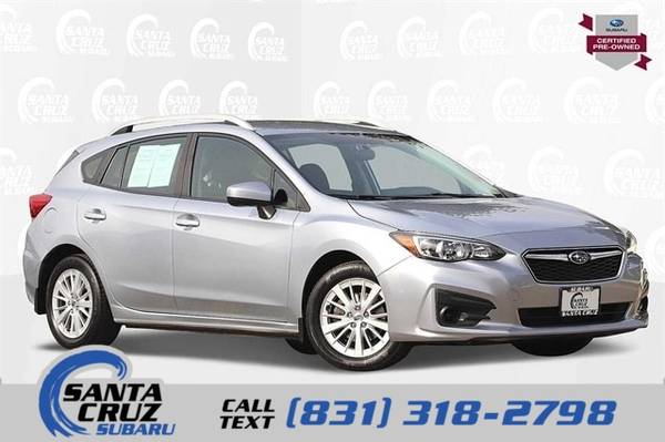 2018 Subaru Impreza 2 0i Premium - - by dealer for sale in Capitola, CA